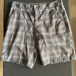 Fila Sport Golf Shorts Size 34 Plaid